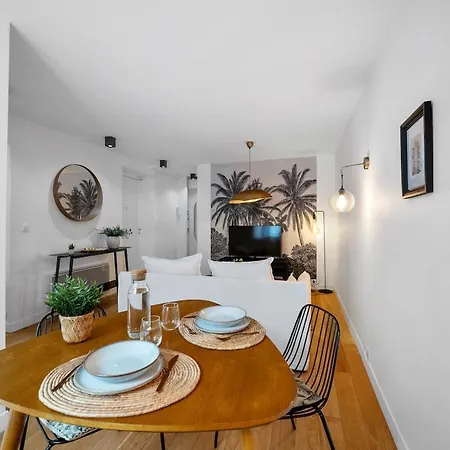 Les Palmiers, Quiet And Air-conditioned Apartment Nice