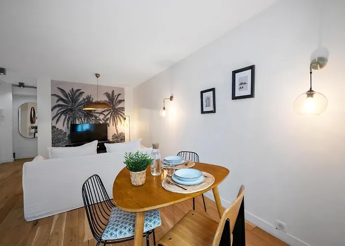 Les Palmiers, Quiet And Air-conditioned Apartment Nice